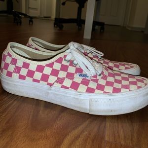 Checkered Vans